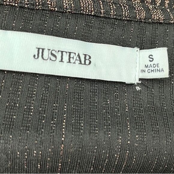 Just Fab Long Sleeve Surplice bodysuit, size S - Picture 10 of 10